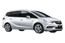 Van Rental Aberdeen - Vauxhall Zafira 5 + 2 - Minibus hire Aberdeen